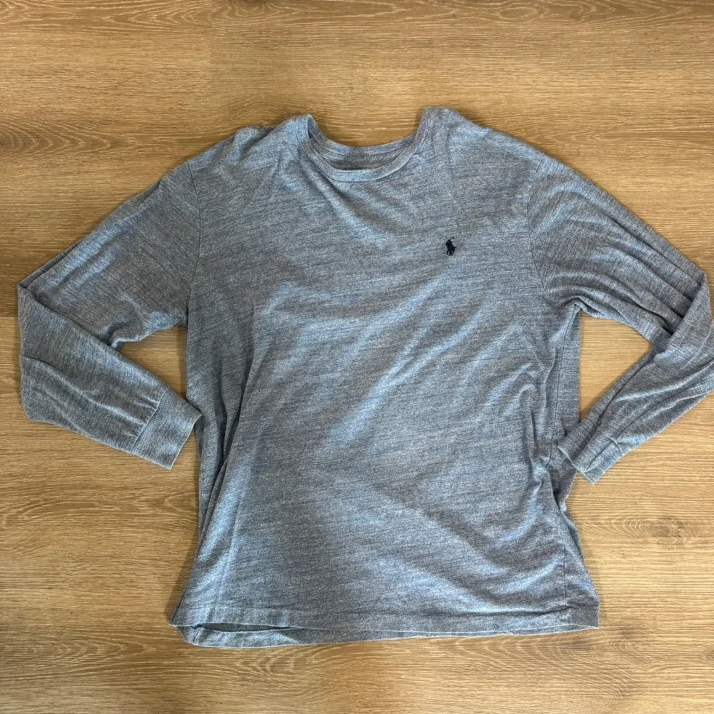 Polo Ralph Lauren Long Sleeve T-Shirt Mens L Multicolor Lot of 3 Cotton Crewneck